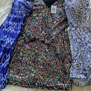 Three dresses size 6.